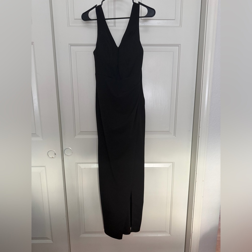 Windsor Viv Formal Crepe Wrap Dress Women’s Size Small GUC